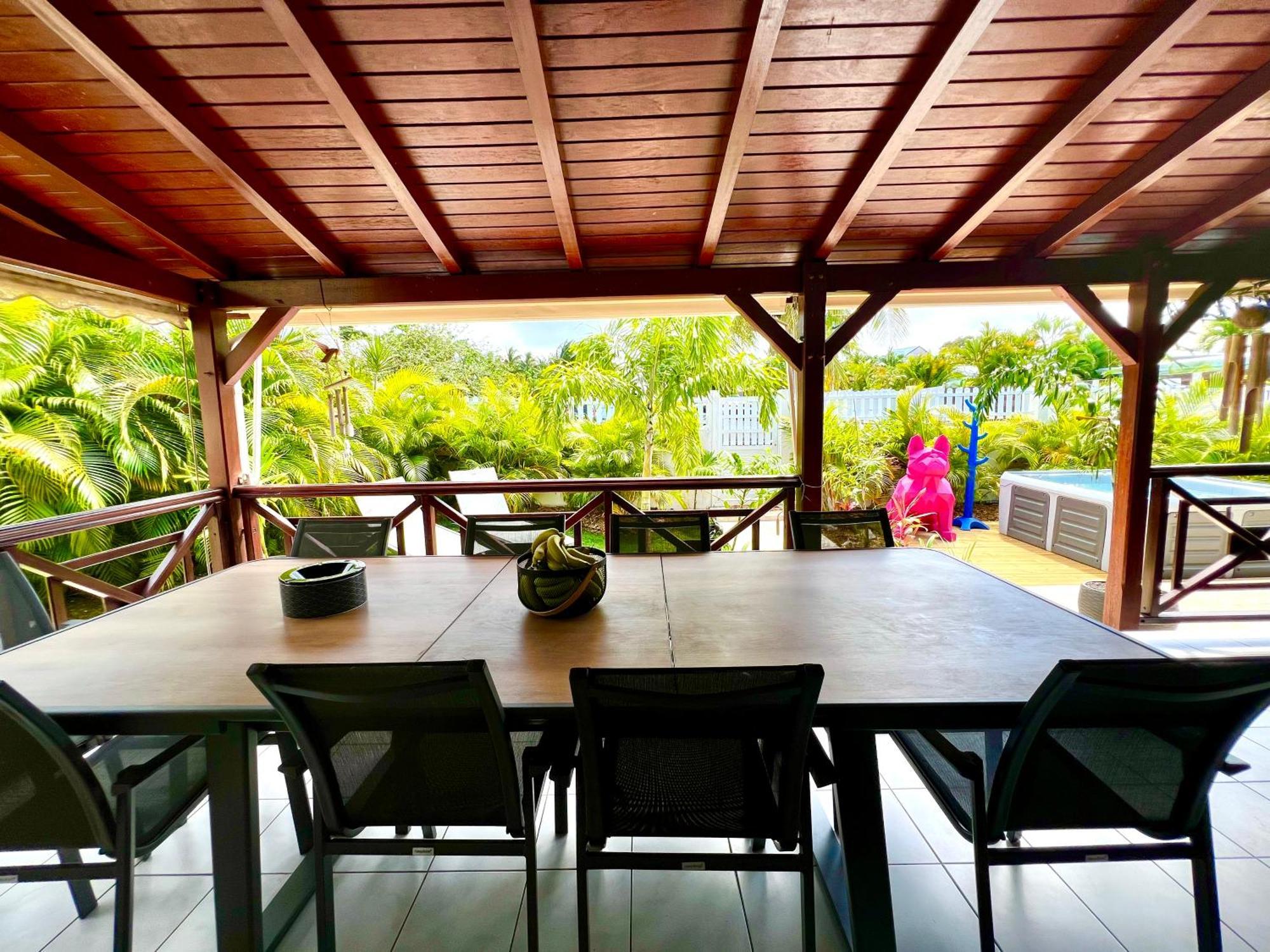 Villa Simeon Saint Francois Avec Piscine Privee Et Jacuzzi Proche Plage Εξωτερικό φωτογραφία