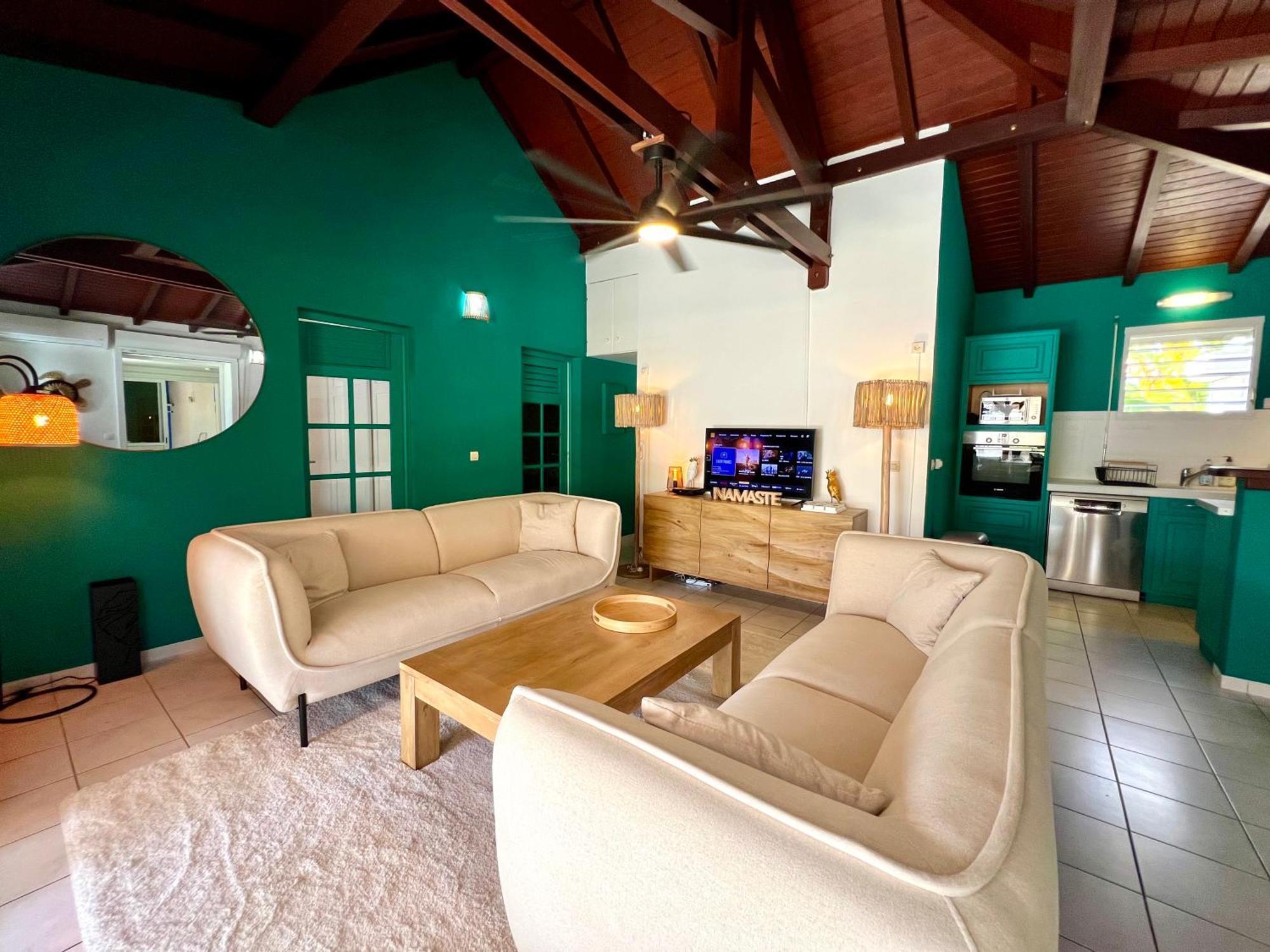 Villa Simeon Saint Francois Avec Piscine Privee Et Jacuzzi Proche Plage Εξωτερικό φωτογραφία