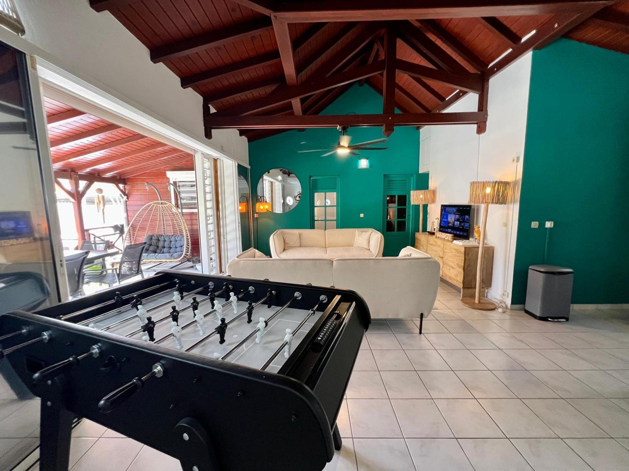 Villa Simeon Saint Francois Avec Piscine Privee Et Jacuzzi Proche Plage Εξωτερικό φωτογραφία