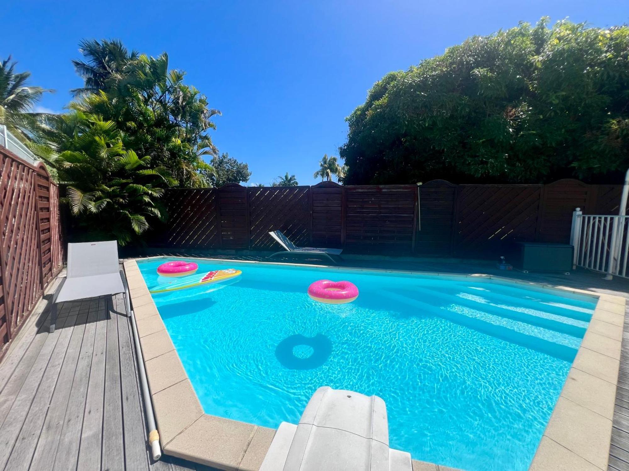 Villa Simeon Saint Francois Avec Piscine Privee Et Jacuzzi Proche Plage Εξωτερικό φωτογραφία